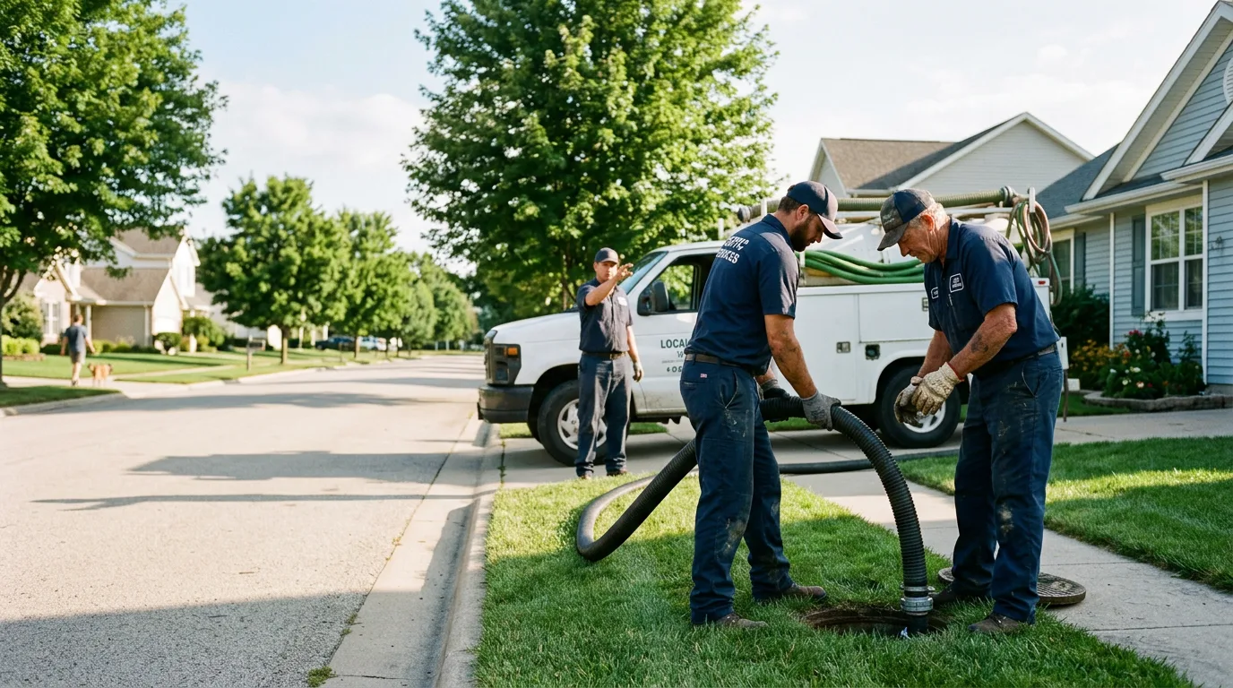 Emergency Septic Service in Farmersville, OH